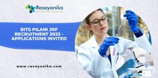 BITS Pilani JRF Recruitment 2023 - Applications Invited