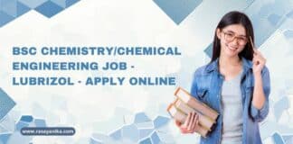 BSc Chemistry/Chemical Engineering Job - Lubrizol - Apply Online