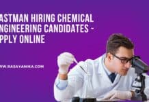 Eastman Hiring Chemical Engineering Candidates - Apply Online