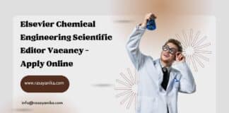 Elsevier Chemical Engineering Scientific Editor Vacancy - Apply Online