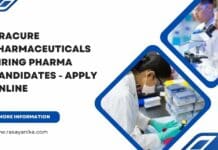 Gracure Pharmaceuticals Hiring Pharma Candidates - Apply Online