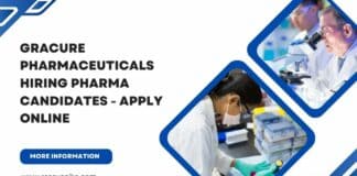 Gracure Pharmaceuticals Hiring Pharma Candidates - Apply Online