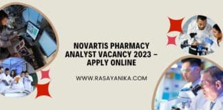 Novartis Pharmacy Analyst Vacancy 2023 - Apply Online