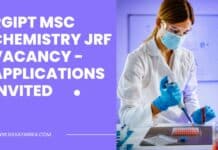 RGIPT MSc Chemistry JRF Vacancy - Applications Invited