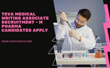 Teva Medical Writing Associate Recruitment – M Pharma Candidates Apply Teva Medical Writing Associate Recruitment - M Pharma Candidates Apply