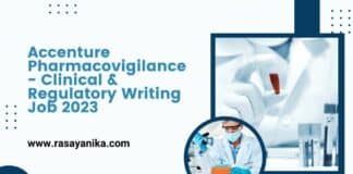 Accenture Pharmacovigilance - Clinical & Regulatory Writing Job 2023