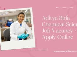 Aditya Birla Chemical Science Job Vacancy - Apply Online
