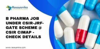 B Pharma Job Under CSIR-JRF-GATE Scheme @ CSIR CIMAP - Check Details