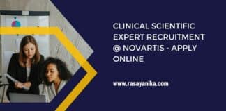 Clinical Scientific Expert Recruitment @ Novartis - Apply Online