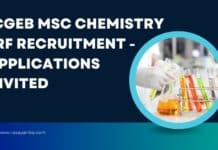 ICGEB MSc Chemistry JRF Recruitment - Applications Invited