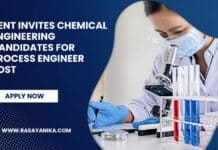 Kent Invites Chemical Engineering Candidates For Process Engineer Post