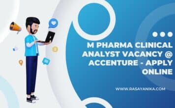 M Pharma Clinical Analyst Vacancy @ Accenture – Apply Online M Pharma Clinical Analyst Vacancy @ Accenture - Apply Online