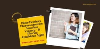 Pfizer Freshers Pharmacometrics Associate Vacancy - B Pharma Candidates Apply