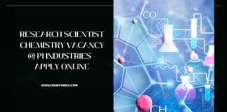 Research Scientist Chemistry Vacancy @ PI Industries - Apply Online