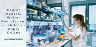 Senior Medical Writer Recruitment - LabCorp - Apply Online