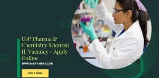 USP Pharma & Chemistry Scientist III Vacancy - Apply Online