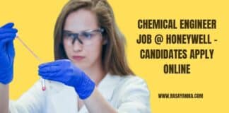 Chemical Engineer Job @ Honeywell - Candidates Apply Online