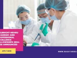 Fulbright-Nehru Academic and Professional Excellence Fellowships 2024-2025 Announced
