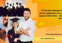 IIT Bombay Releases PhD Online Application Form for Autumn 2023-2024 - Check Details