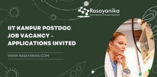 IIT Kanpur Postdoc Job Vacancy - Applications Invited
