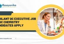 Jubilant QC Executive Job - MSc Chemistry Candidates Apply