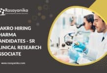 Makro Hiring Pharma Candidates - Sr Clinical Research Associate