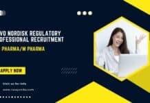 Novo Nordisk Regulatory Professional Recruitment - B PharmaM Pharma