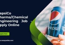 PepsiCo Pharma/Chemical Engineering Job - Apply Online