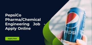 PepsiCo Pharma/Chemical Engineering Job - Apply Online