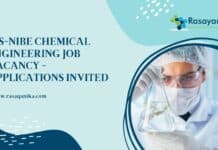 SSS-NIBE Chemical Engineering Job Vacancy - Applications Invited