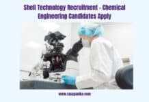 Shell Technology Recruitment - Chemical Engineering Candidates Apply