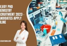 Solvay PhD Chemistry Recruitment 2023 - Candidates Apply Online