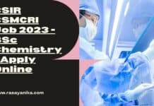 CSIR CSMCRI Job 2023 - BSc Chemistry - Apply Online