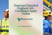 Eastman Chemical Engineer Job - Candidates Apply Online