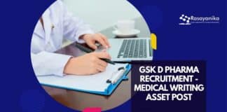 GSK D Pharma Recruitment - Medical Writing Asset Post