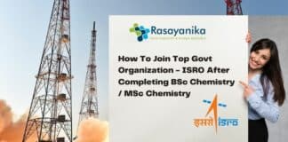 How To Join Top Govt Organization - ISRO After Completing BSc Chemistry / MSc Chemistry
