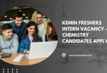 Kemin Freshers Intern Vacancy - Chemistry Candidates Apply