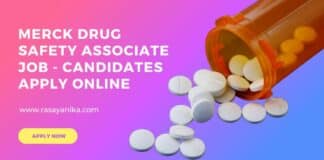 Merck Drug Safety Associate Job - Candidates Apply Online