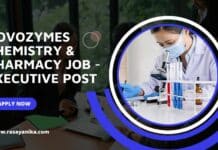 Novozymes Chemistry & Pharmacy Job - Executive Post