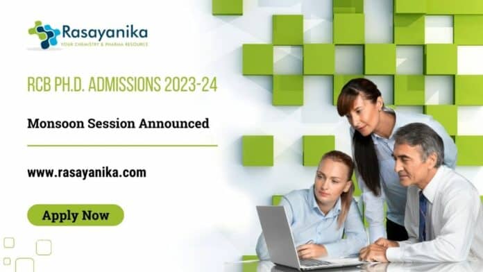 RCB Ph.D. Admissions 2023-24