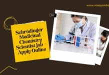 Schrödinger Medicinal Chemistry Scientist Job - Apply Online