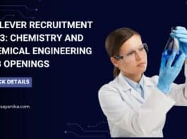 Unilever Recruitment 2023: Chemistry and Chemical Engineering Job Openings