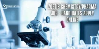 Zoetis Chemistry/Pharma Job - Candidates Apply Online