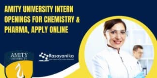 Amity University Intern Openings