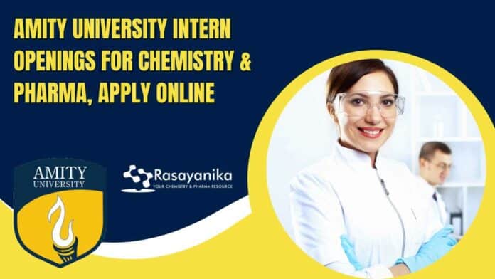Amity University Intern Openings