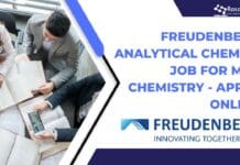 Freudenberg Analytical Chemist