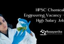 HPSC Chemical Engineering Vacancy - High Salary Job