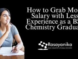 How to Grab More Salary with Less Experience as a BSc Chemistry Graduate