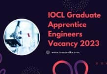 IOCL Graduate Apprentice Engineers Vacancy 2023