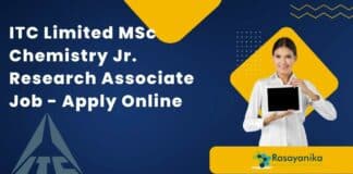 ITC Limited MSc Chemistry
